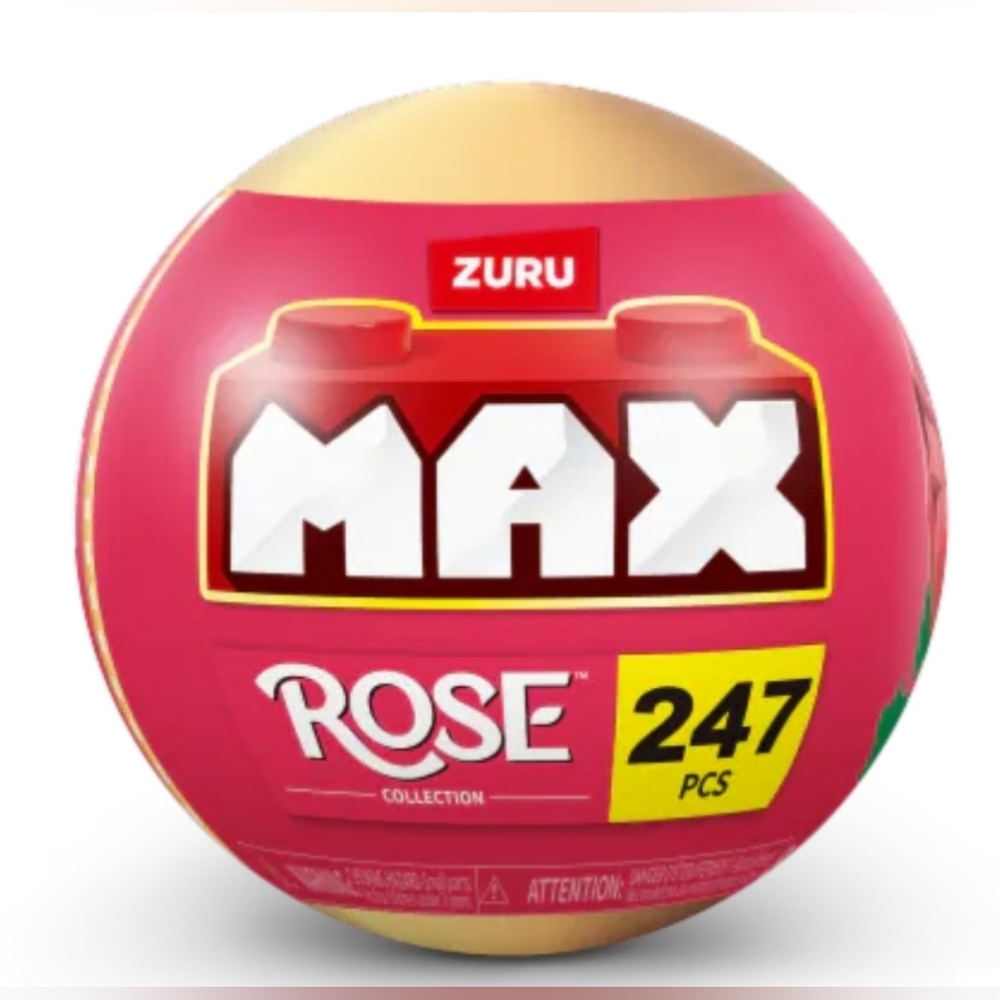 Zuru Max Rose Building Set - Red, Green, Purple - Picture 2 of 4